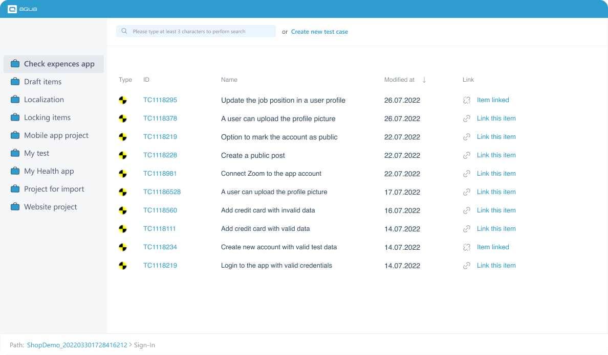 Jira does not have native test management functionality